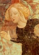 MASOLINO da Panicale Banquet of Herode (detail) sg oil painting